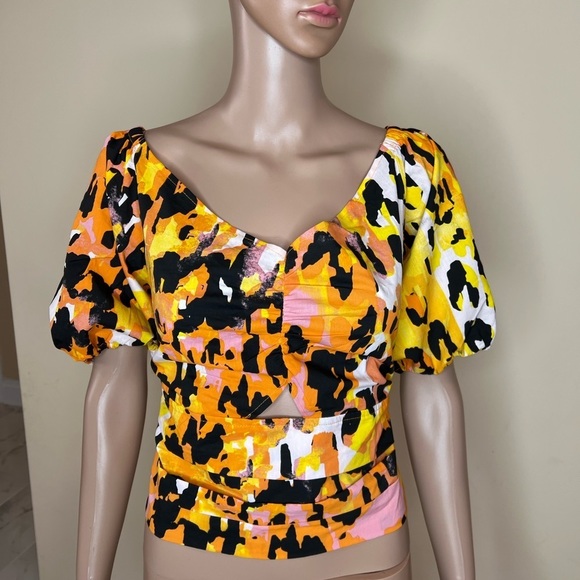 𝅺New York and company tie back top - Picture 5 of 8